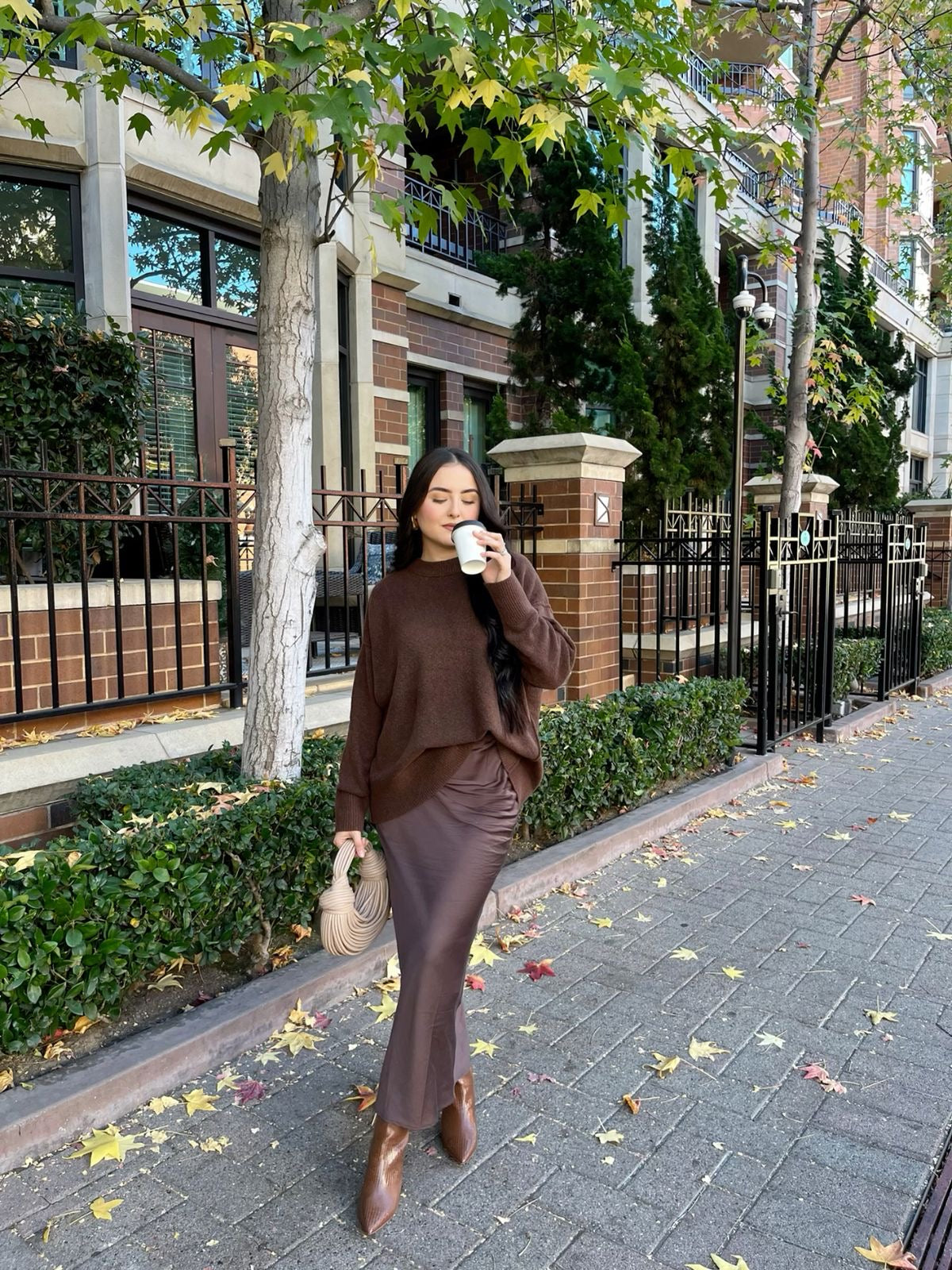 Skirt trend 2025/2026 satin