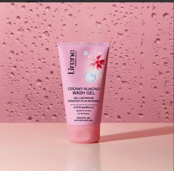 Lirene Creamy Almond Wash Gel with D-Panthenol