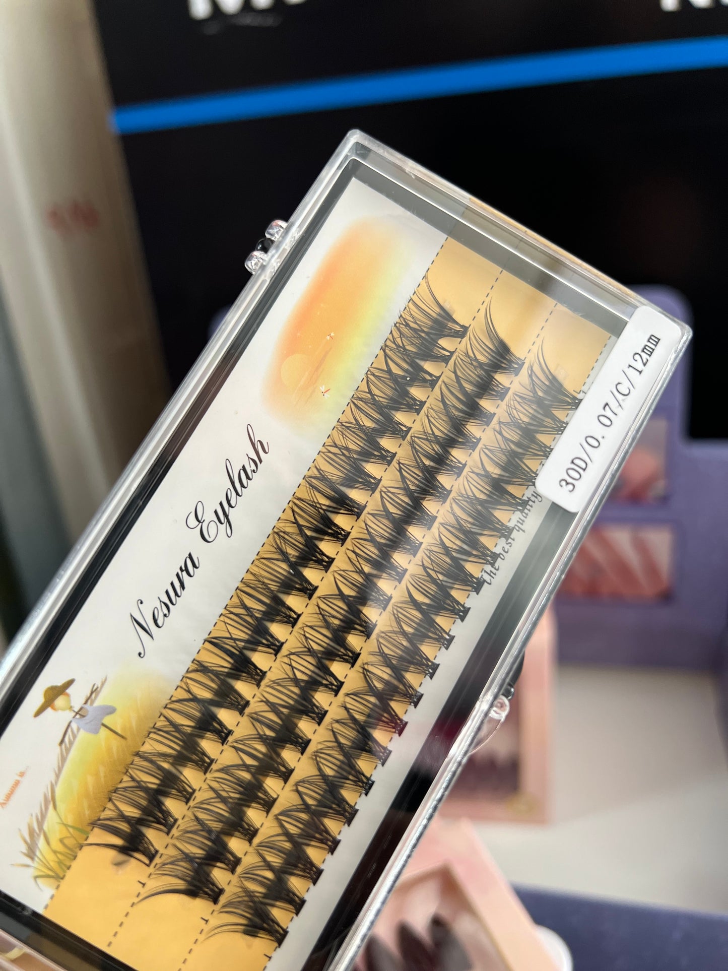 3d lashes 12 mm