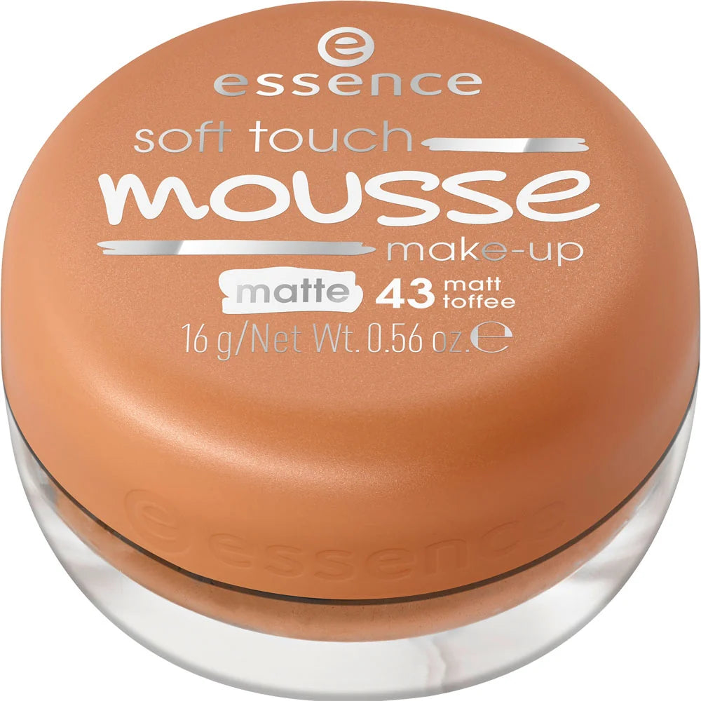 ESSENCE SOFT TOUCH MOUSES MAKEUP MATTE 43 matt toffe