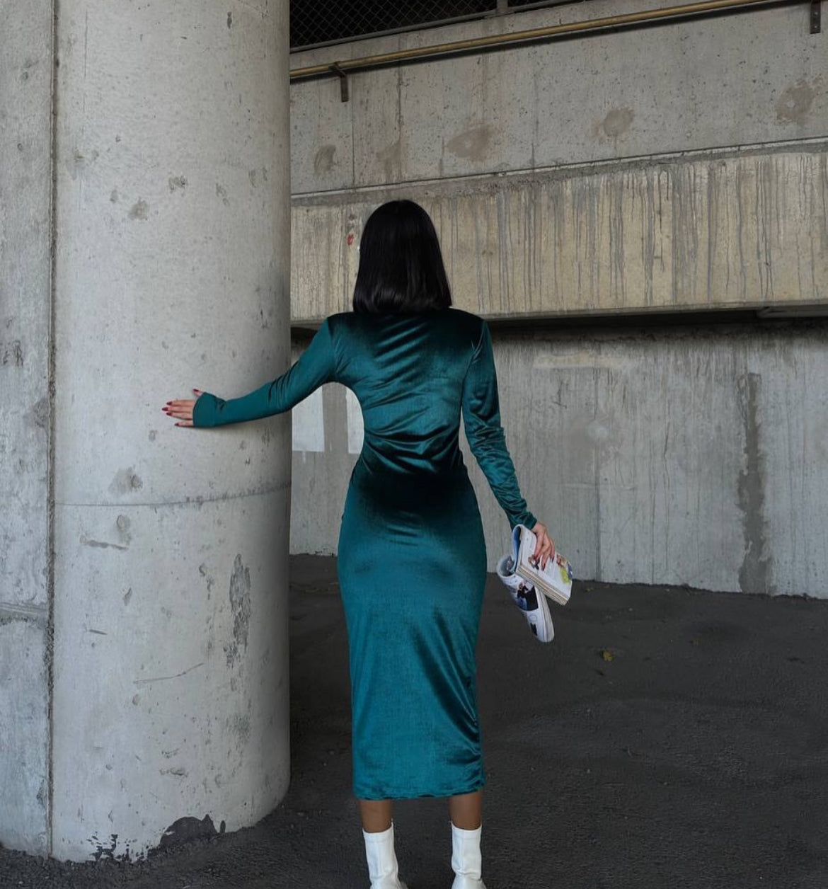 Velvet dress