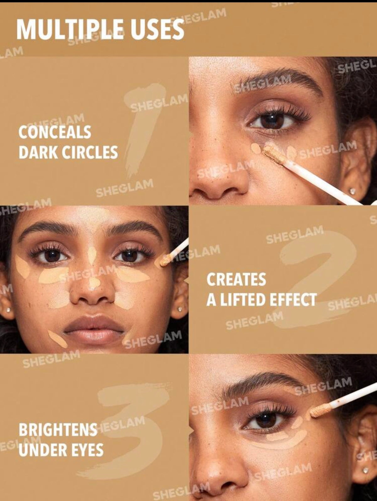 SHEGLAM-HIGH COVERAGE CONCEALER