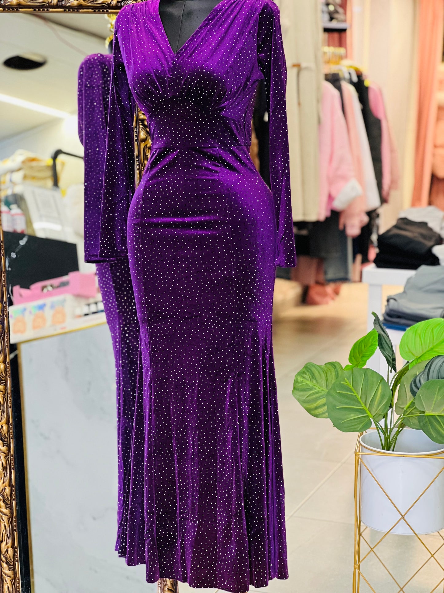 Velvet dress