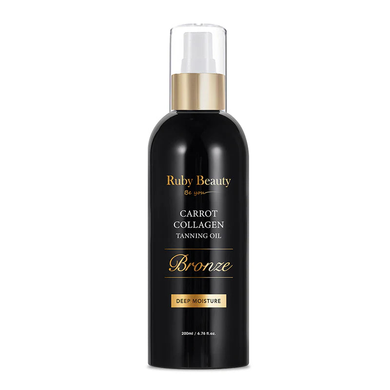 Ruby Beauty Carrot Collagen Tanning Oil – Bronze