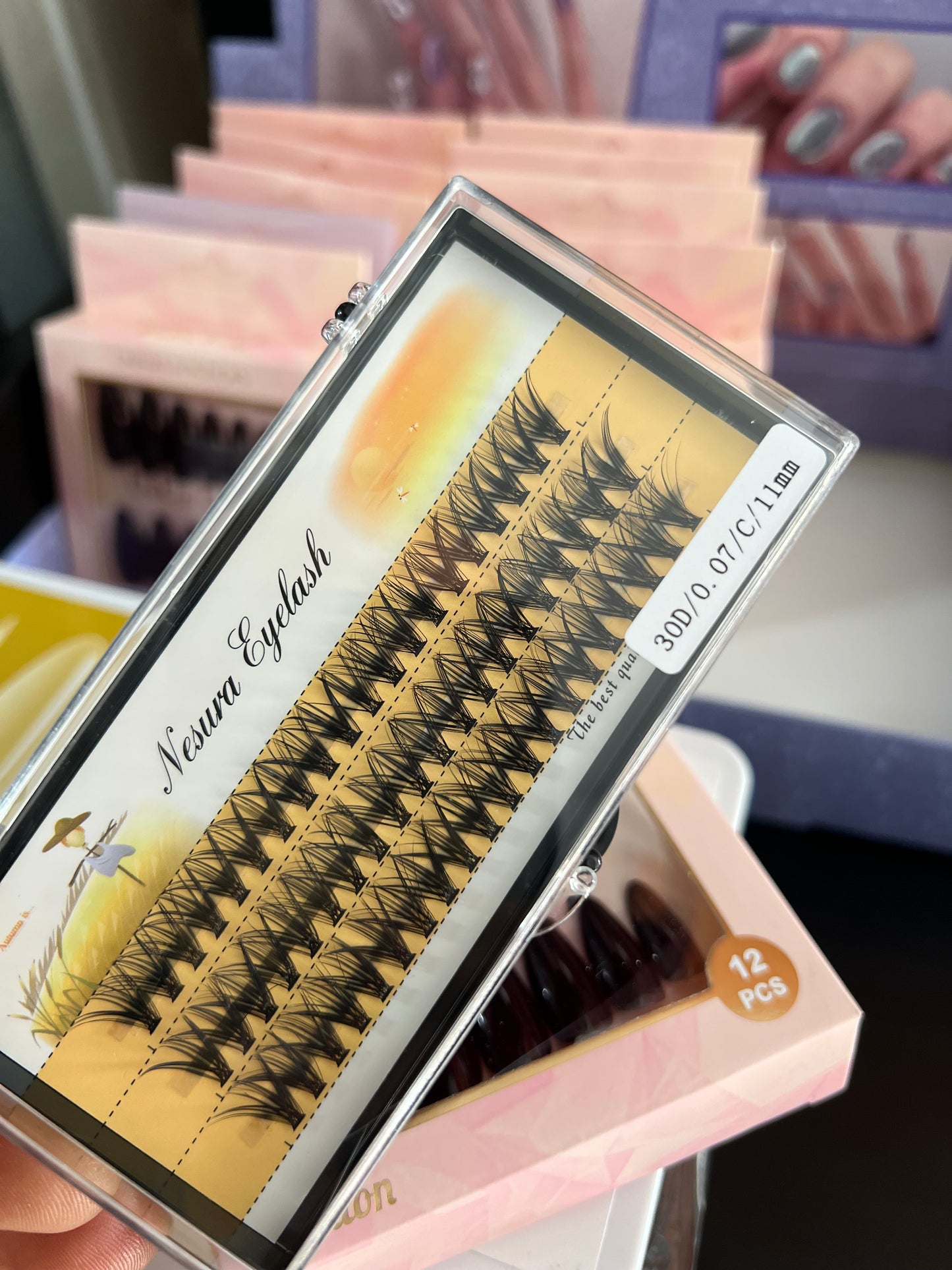 3d lashes 11 mm