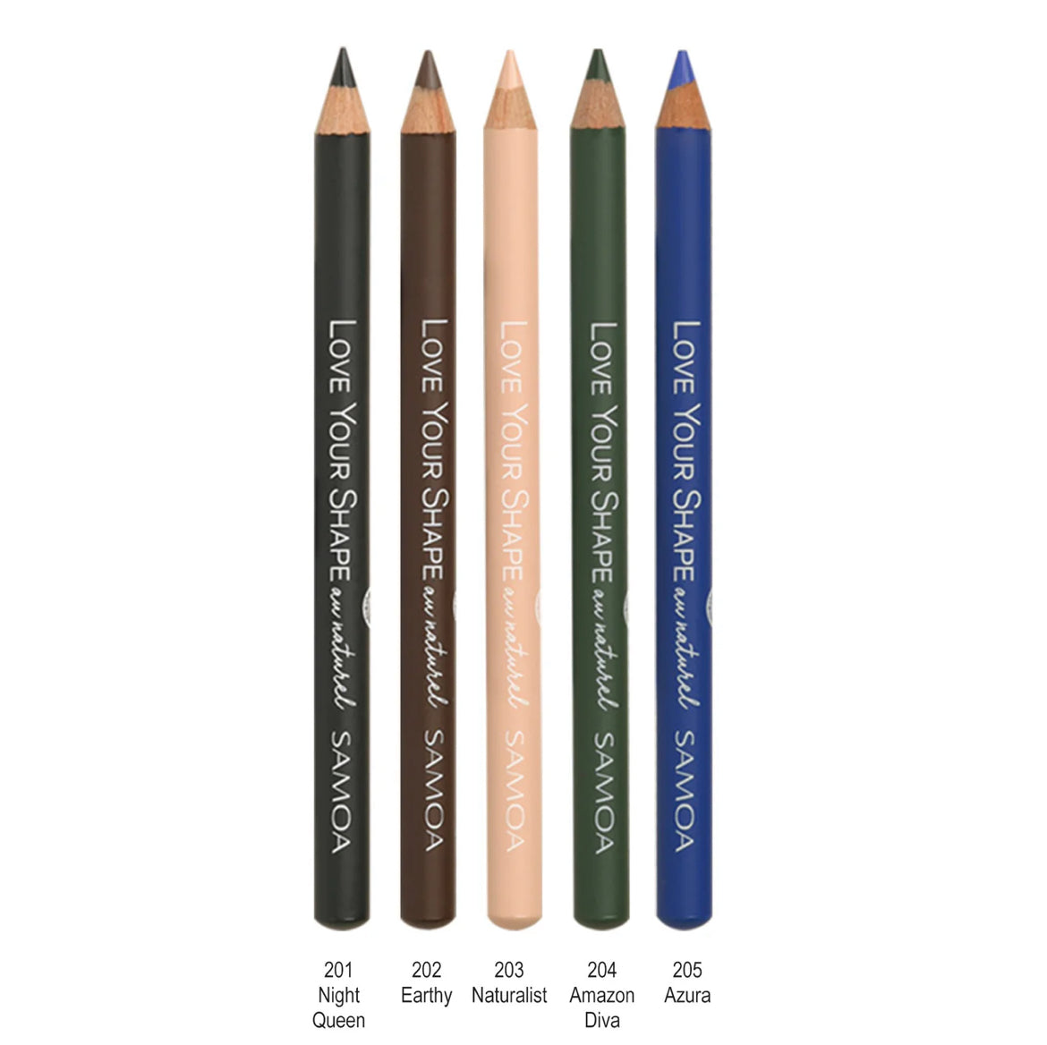 Samoa Love Your Shape Kajal Intense Eyeliner - 5 Shades available