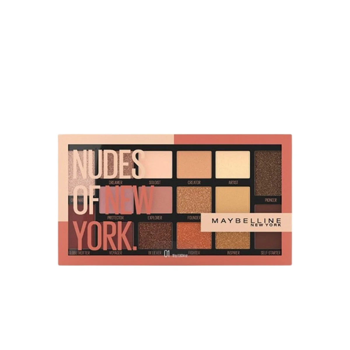 MAYBELLINE, NEW YORK NUDES OF NEW YORK EYESHADOW PALETTE