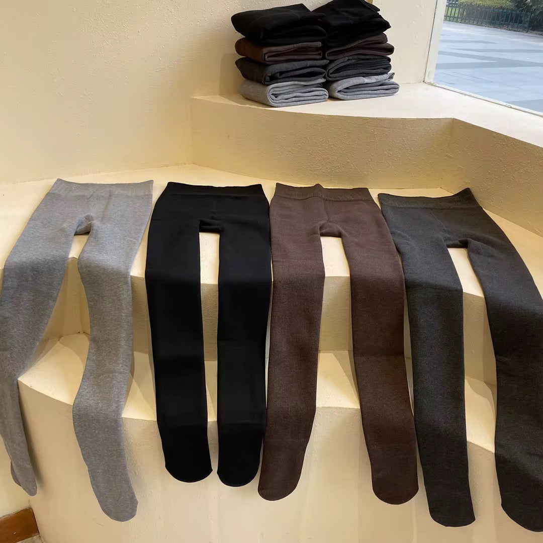 Sexy Matte solid pantyhose high waist Micro pressure tight fitting stirrup Stocking