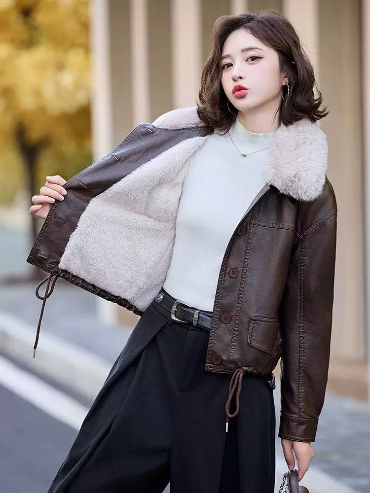 New leather jackets