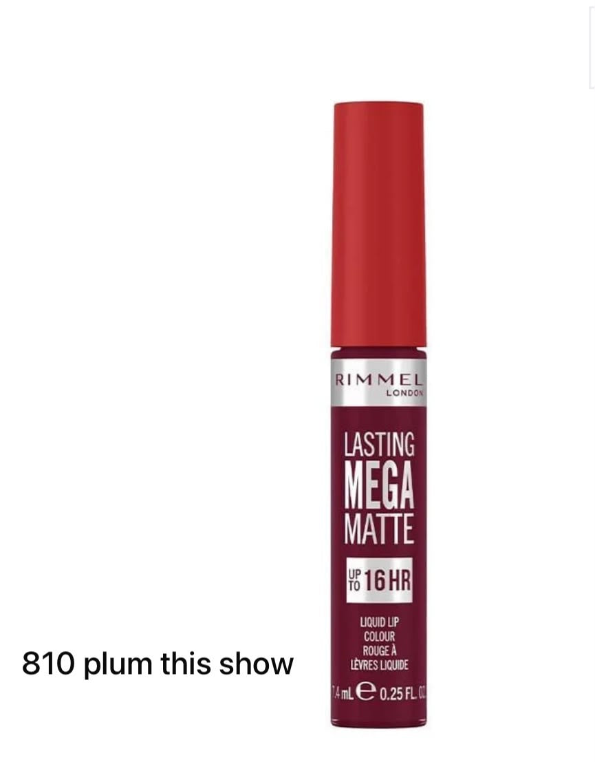 Rimmel London Lasting Mega Matte Liquid Lip Colour