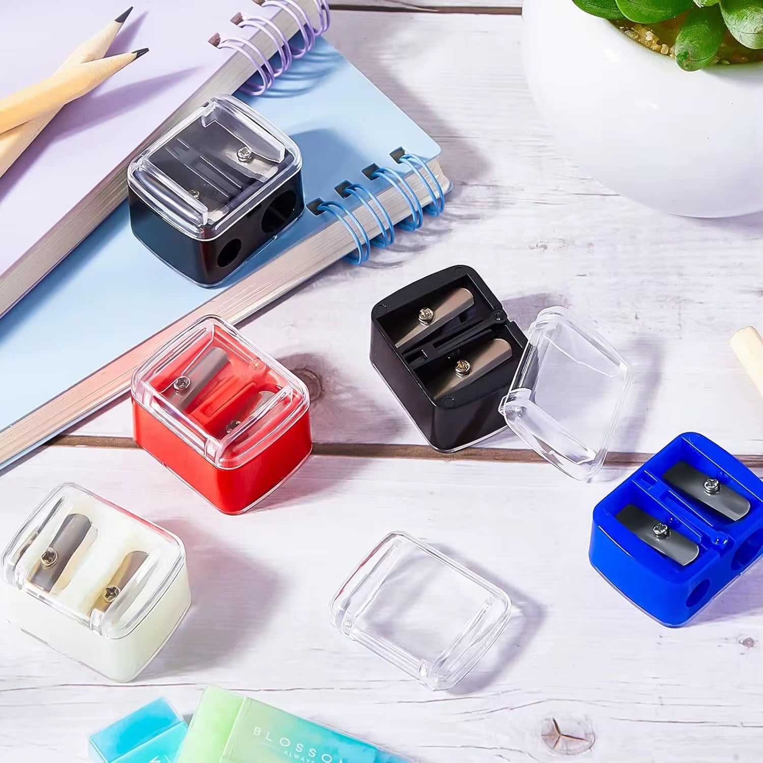 Eye pencil sharpener 2 pieces