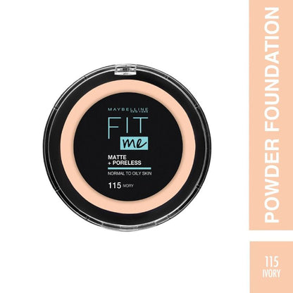 MAYBELLINE FIT ME POWDER FOUNDATION 12H oil control