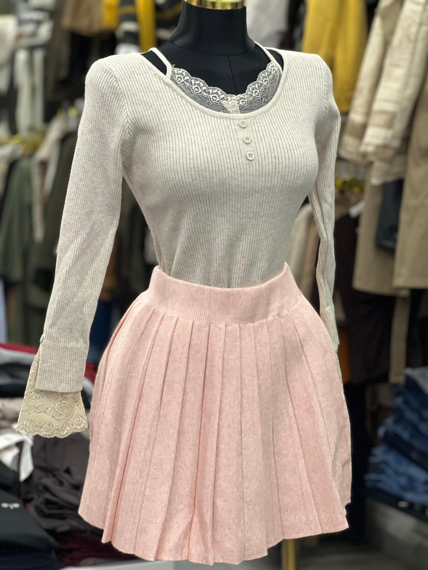 Wool skirt
