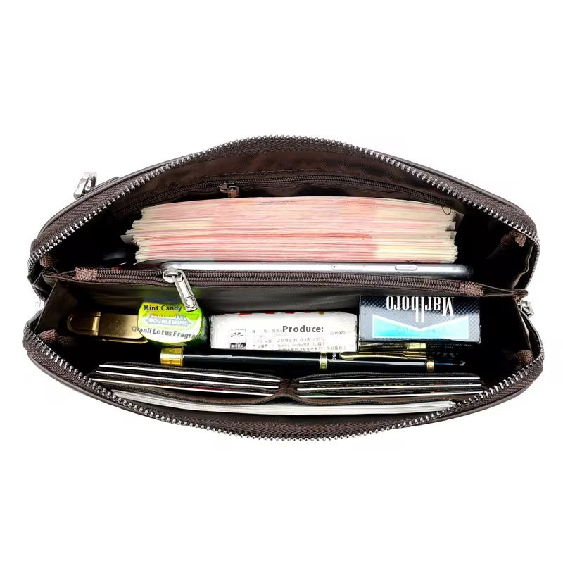 Hand. Bags / wallet leather