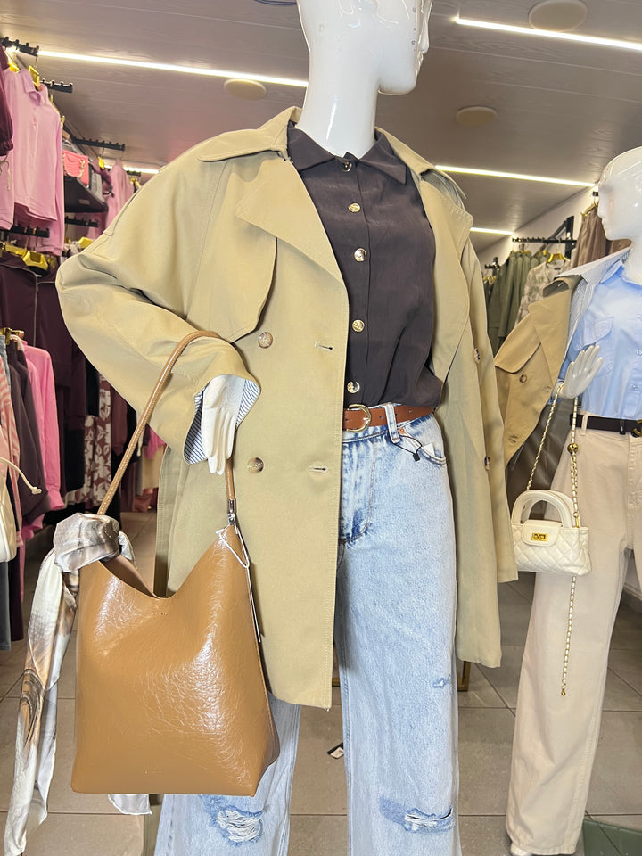 New mini trench coat