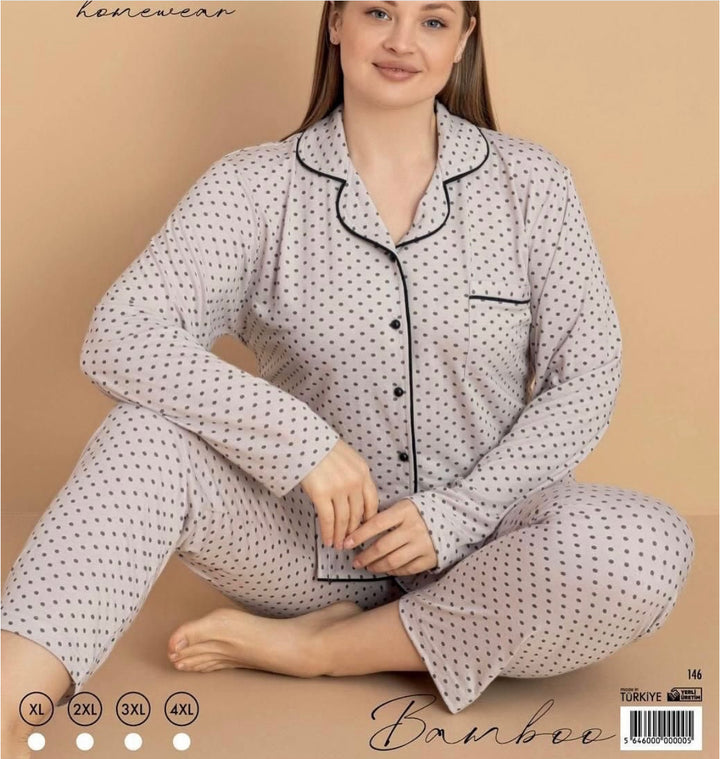 Cotton pijama big sizes