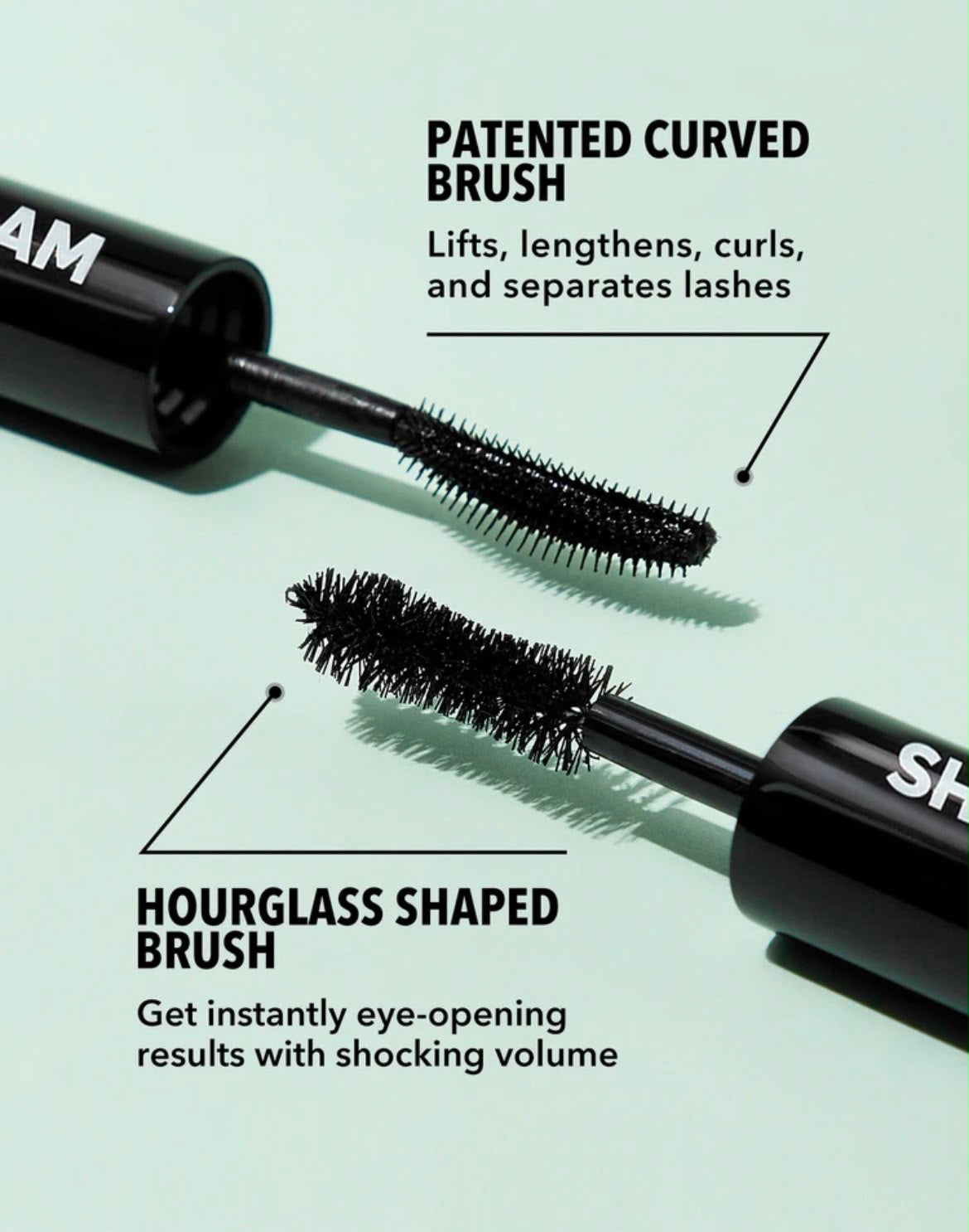 SHEGLAM All-In-One Volume & Length Mascara - BLACK WATERPROOF