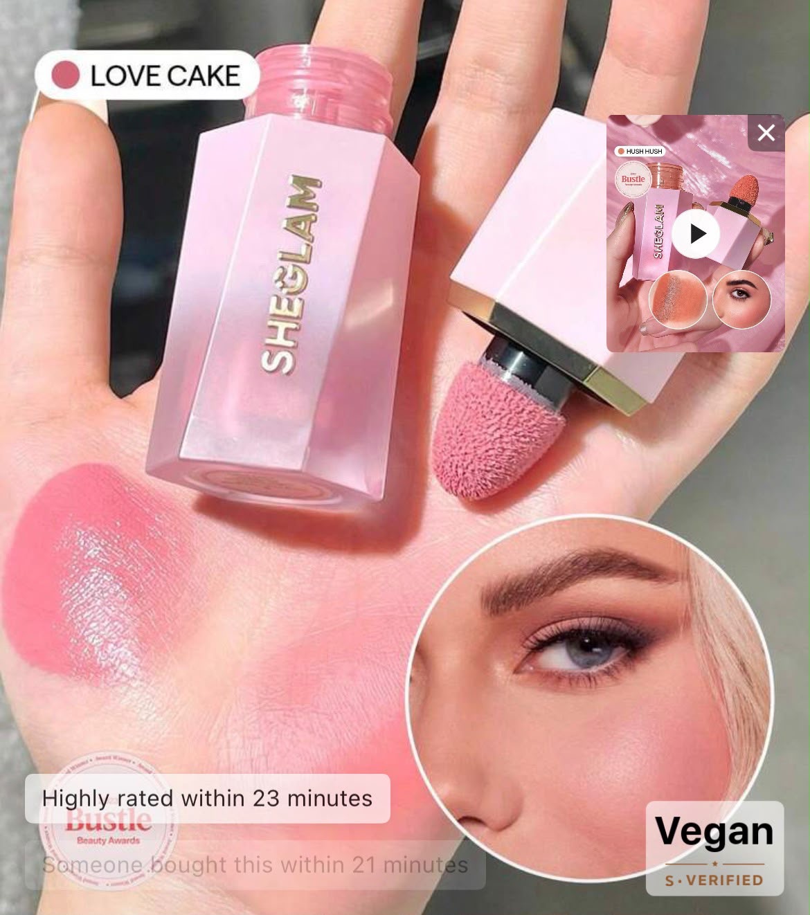 Sheglam bloom liquid blush