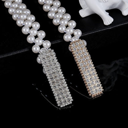 Rhinestone belt