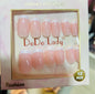 Fake nails 12 pieces with plastic glue