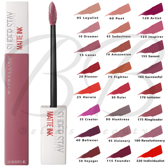 MAYBELLINE, NEW YORK SUPERSTAY MATTE INK LIQUID LONG LASTING LIPSTICK