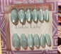 Fake nails 12 pieces with plastic glue