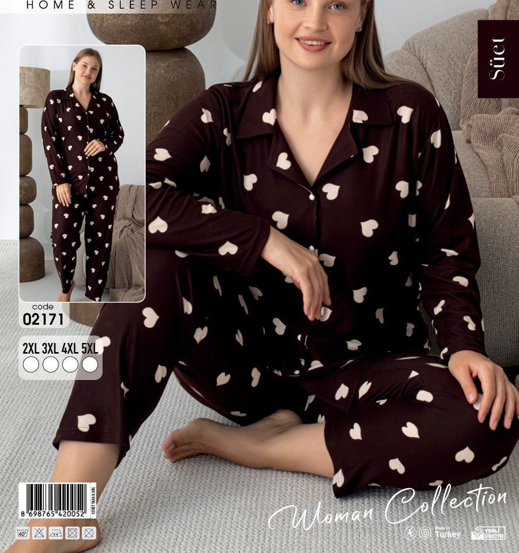 Pijama cotton big size