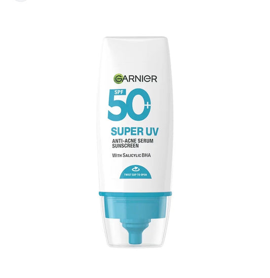 Garnier Super UV Anti-Acne Serum Sunscreen SPF 50