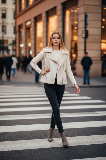 Wool vest