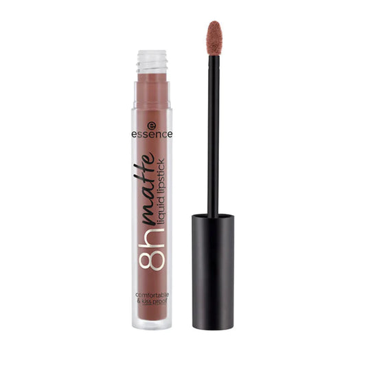 Essence 8h matte liquid lipstick 10 deep Rust