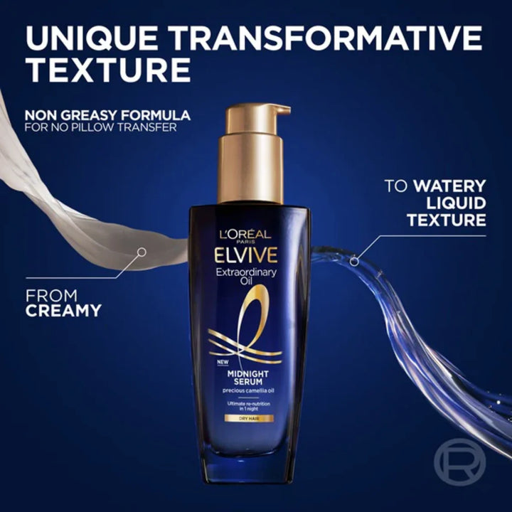 Elvive extraordinary oil midnight serum 100ml