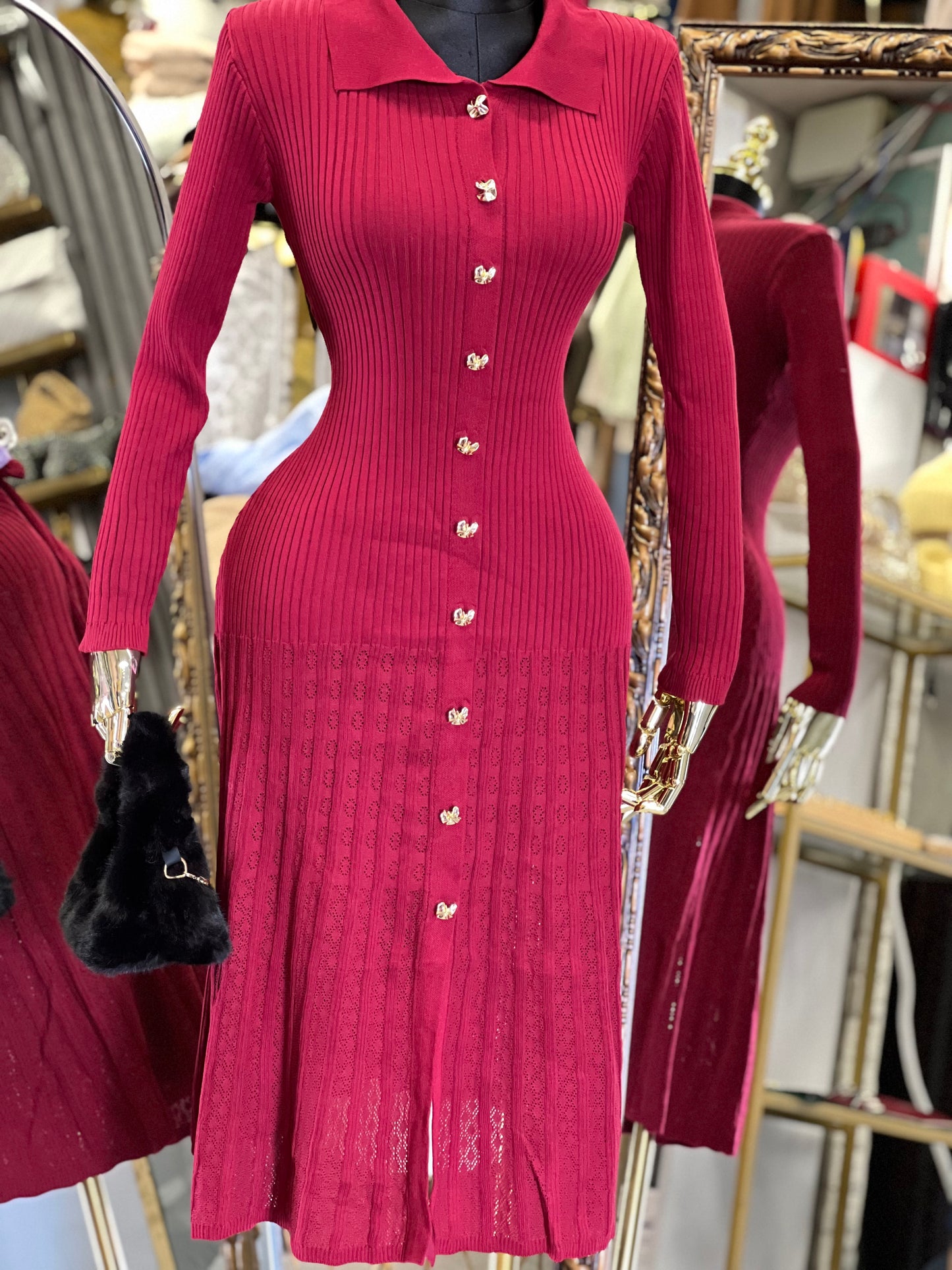 New wool dress