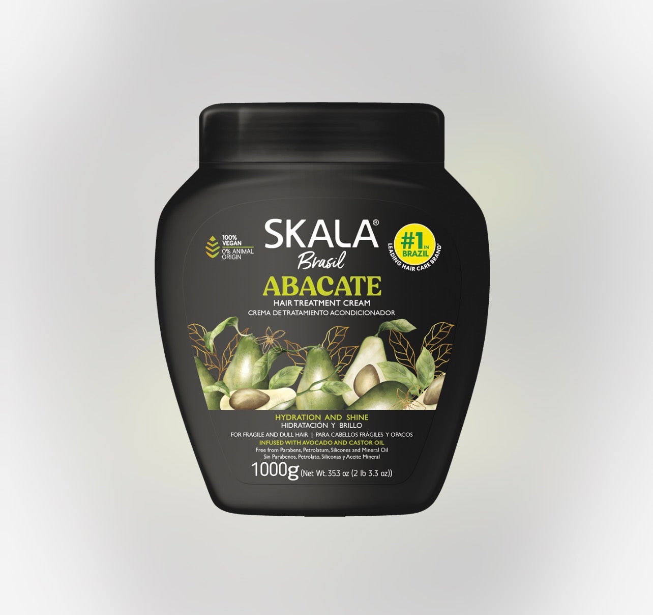 SKALA Brasil
ABACATE
HAIR TREATMENT CREAM
CREMA DE TRATAMIENTO ACONDICIONADOR