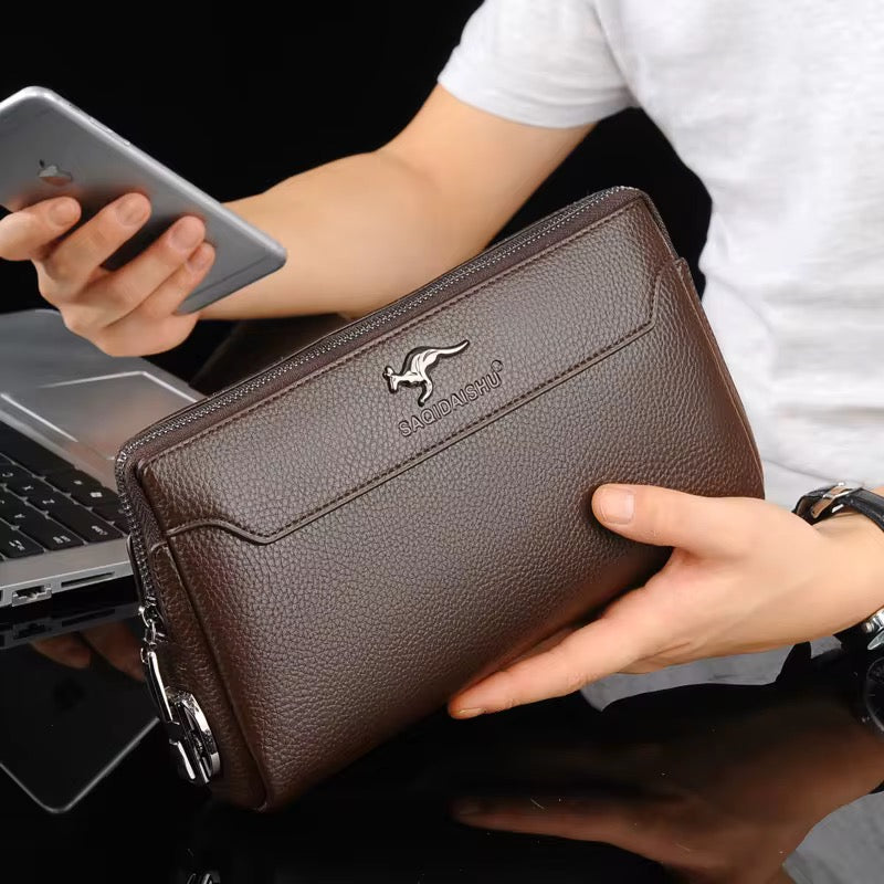 Hand. Bags / wallet leather