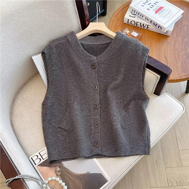 Wool vest