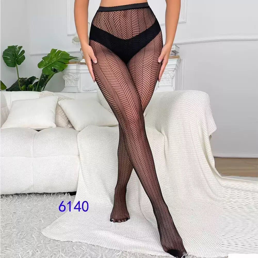 Sexy mesh socks sexy lace sling one-piece socks underwear black silk temptation stockings