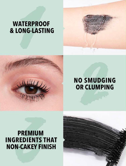 SHEGLAM All-In-One Volume & Length Mascara - BLACK WATERPROOF