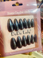 Fake nails 12 pieces with plastics glue