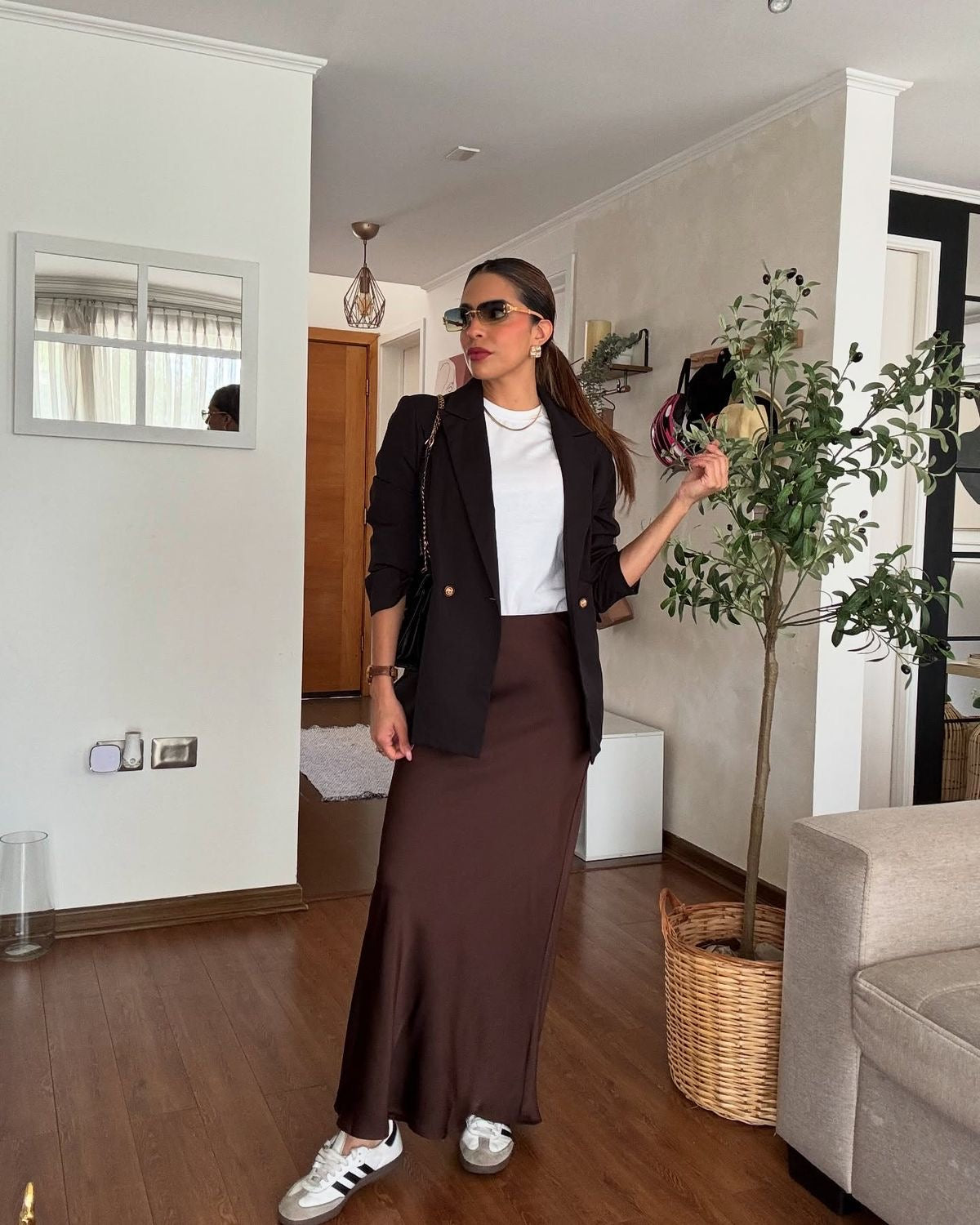 Skirt trend 2025/2026 satin