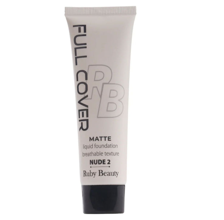Ruby beauty full cover Matte foundation Nude 2