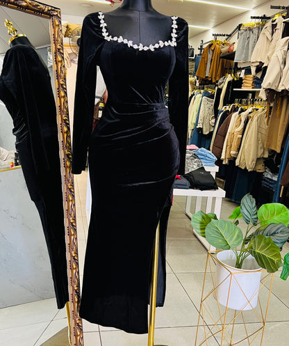 Velvet dress high Quality