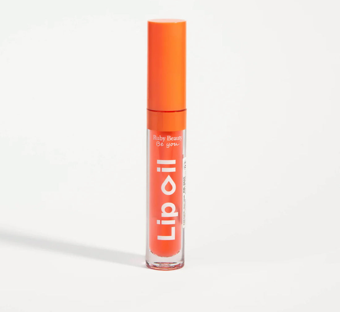 Ruby Beauty Lip Oil – Hydrating Gloss with Plant-Based Formula