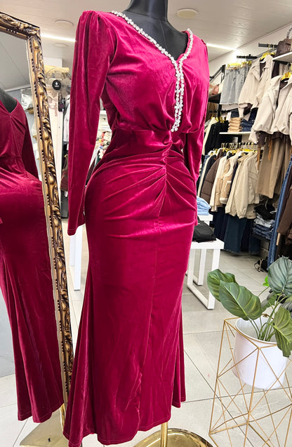 Velvet dress high Quality