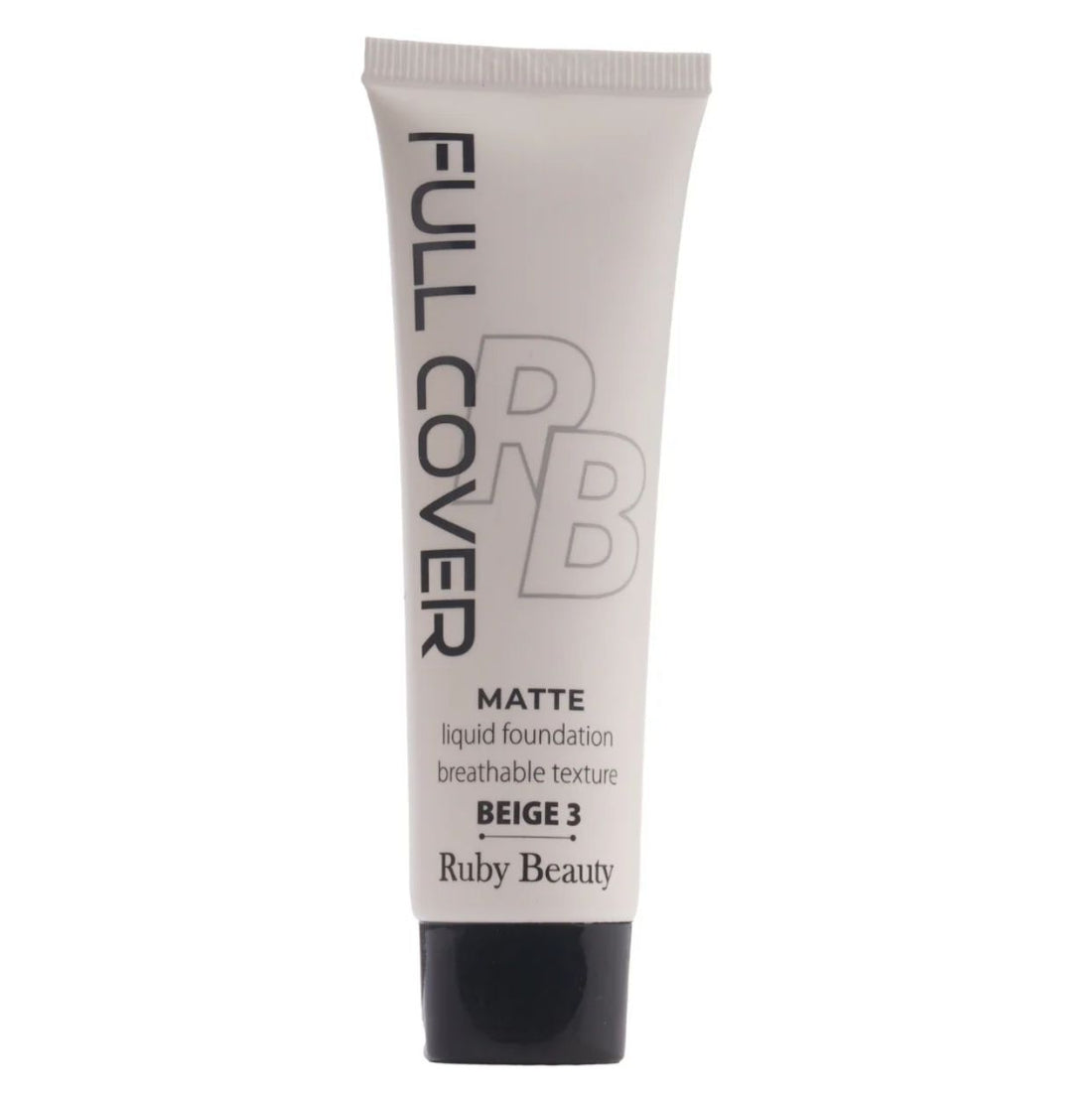 Ruby beauty full cover Matte foundation beige 3