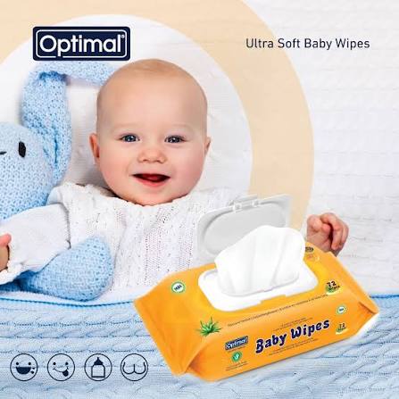 Optimal baby wipes