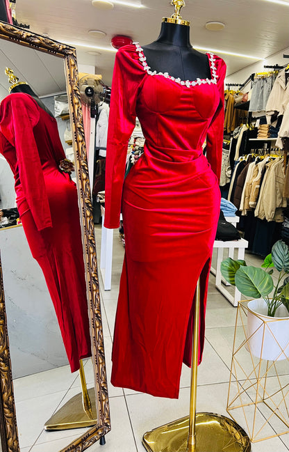 Velvet dress high Quality