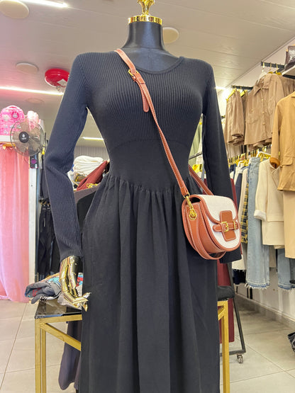 Soft wool dress