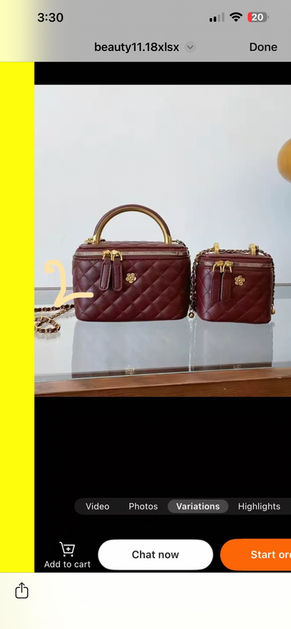 Leather bags