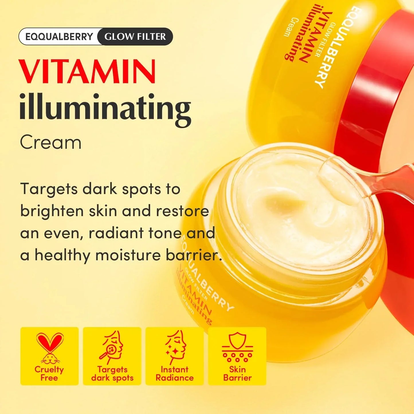 EQQUALBERRY GLOW FILTER CREAM