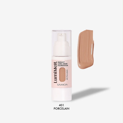 Samoa LumiMelt  RADIANT
LONG-WEAR FOUNDATION